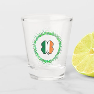 Irland Clover Saint Patrick's Day Schnapsglas
