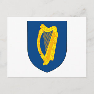 Irland Coat of Arms Postcard Postkarte