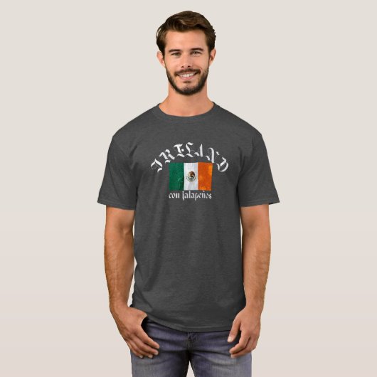 IRLAND con jalapenos, Vintag T-Shirt (Vorne ganz)