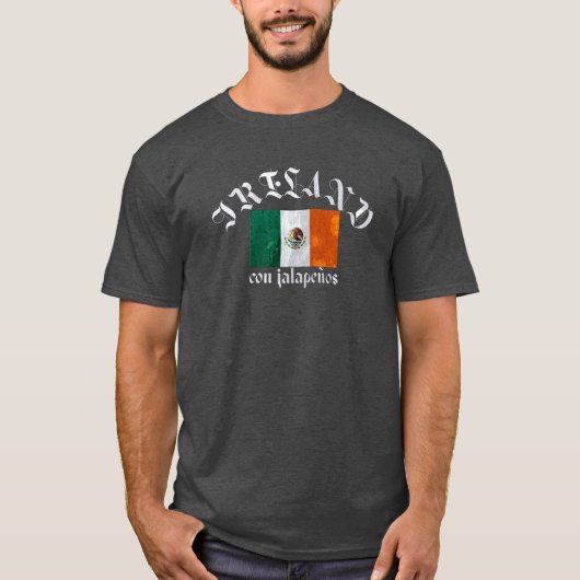 IRLAND con jalapenos, Vintag T-Shirt (Vorderseite)