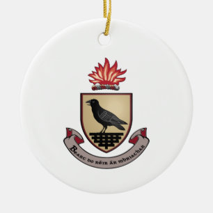 Irland County Dublin Weihnachtsdekoration Keramik Ornament