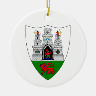 Irland County Kilkenny Weihnachtsdekoration Keramik Ornament