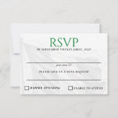 Irland Couple RSVP Karte (Vorderseite)