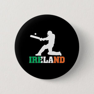 Irland Cricket Fan Jersey 2025 Irischer Cricket Button