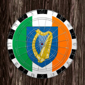 Irland Dartboard & Irish Flag Darts / Game Board Dartscheibe