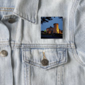 Irland, das Dromoland Castle bei Dämmerung, Button (Beispiel)