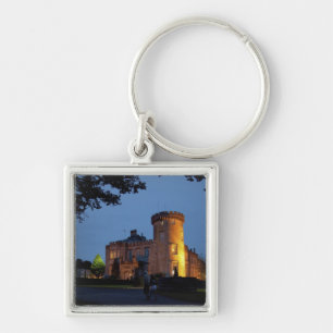 Irland, das Dromoland Castle in der Dämmerung bele Schlüsselanhänger
