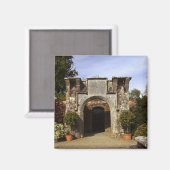 Irland, das Schloss Dromoland Walled Garden Magnet (Vorderseite/Rückseite)