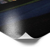 Irland, das Schloss von Dromoland bei Dämmerung, Fotodruck (Ecke)