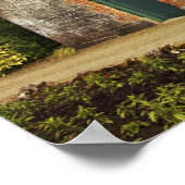 Irland, das Schloss von Dromoland mit seinen Wände Poster (Ecke)