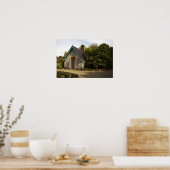 Irland, das Schloss von Dromoland mit seinen Wände Poster (Küche)