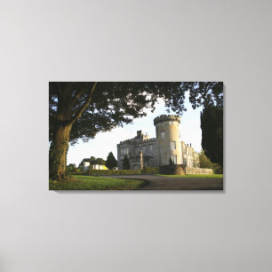 Irland, der Seiten Eingang vom Dromoland Castle. Leinwanddruck
