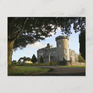 Irland, der Seiten Eingang vom Dromoland Castle. Postkarte