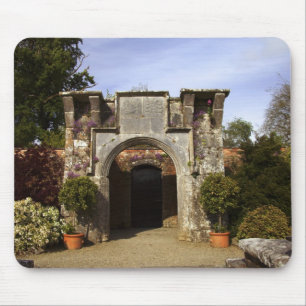 Irland, der ummauerte Garten von Dromoland Castle Mousepad