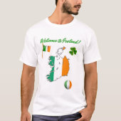 Irland Design T-Shirt (Vorderseite)