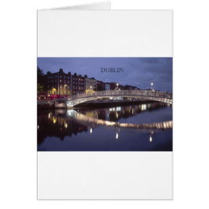 Irland Dublin Bridge night (St.K.