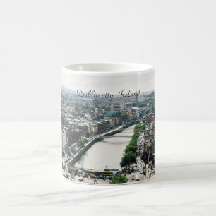 Irland Dublin City Skyline Kaffeetasse