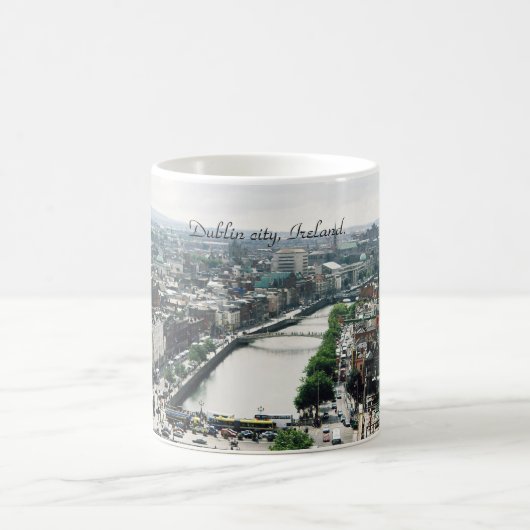 Irland Dublin City Skyline Kaffeetasse (Mittel)