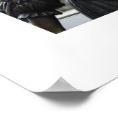 Irland (Dublin) - Statue Molly Malone Poster (Ecke)