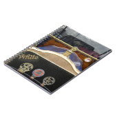 Irland, Dublin. Vintages Auto, Weiß 2 Notizblock (Linke Seite)