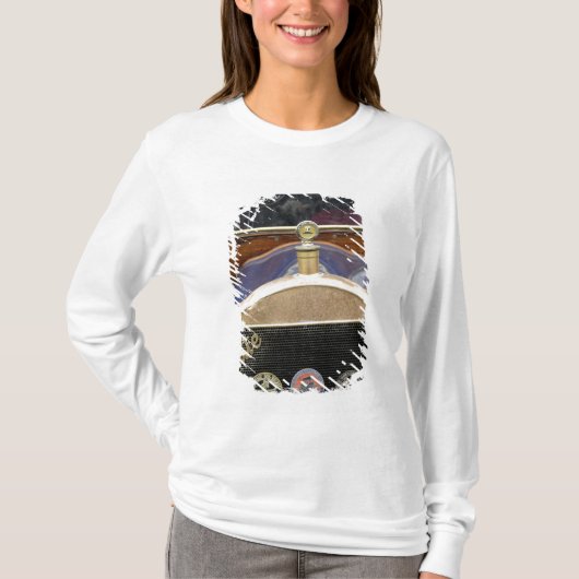 Irland, Dublin. Vintages Auto, Weiß 2 T-Shirt (Vorderseite)