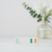 Irland - dünn mini visitenkarte (Stehend Vorderseite)