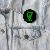 Irland Eire Eireann Irish Pride Gaelic Harp St Pa Button (Beispiel)