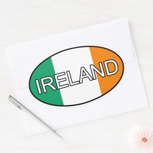 Irland Euro Sticker (Umschlag)