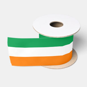 Irland, Fahne farbbänder, Tricolor, Irland Satinband