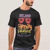Irland Familienurlaub Matching Outfit T-Shirt (Vorderseite)