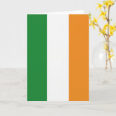 Irland Farben Stolz Große Karte (Gelbe Blume)