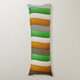 Irland Flag Colors Chrome von Shirley Taylor Seitenschläferkissen