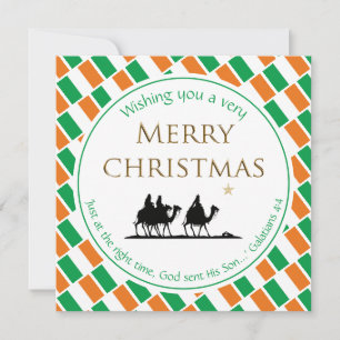 IRLAND FLAG Drei Weisen Männer IRISCHE Weihnachten