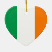 Irland Flag Heart Ornament (Vorne)