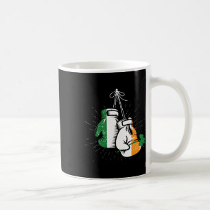 Irland Flag Kleeblatt Irish Boxing Gloves - Boxer Kaffeetasse