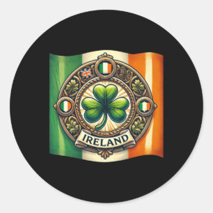 Irland Flag Lucky Kleeblatt Sticker