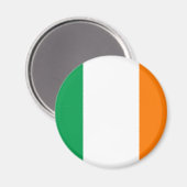 Irland Flag Magnet (Vorderseite/Rückseite)