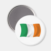 Irland Flag Magnet (Vorderseite/Rückseite)