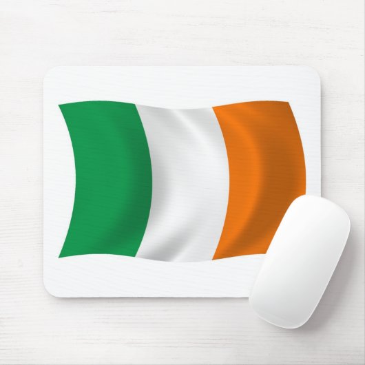 Irland Flag Mousepad (Mit Mouse)