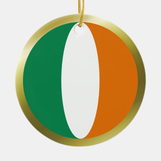 Irland Flag Ornament (Vorne)