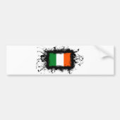 Irland-Flagge Autoaufkleber (Vorne)