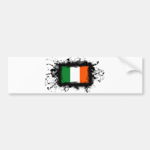 Irland-Flagge Autoaufkleber