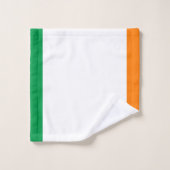 Irland-Flagge Badhandtuch Set (Waschlappen)