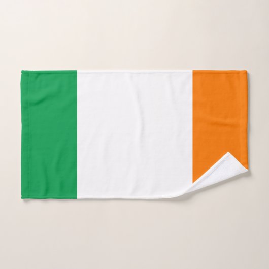 Irland-Flagge Badhandtuch Set (Handtuch)