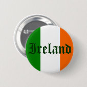 Irland-Flagge Button (Vorne & Hinten)