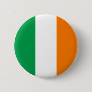 Irland-Flagge Button
