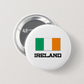 Irland-Flagge Button (Vorne & Hinten)