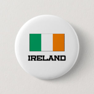 Irland-Flagge Button