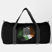 Irland Flagge Duffle Bag (Vorderseite)