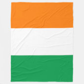 IRLAND-FLAGGE FLEECEDECKE (Vorderseite)